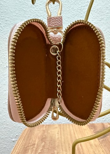 Pembe Hello Kitty Fermuarlı Anahtarlık - Görsel 3