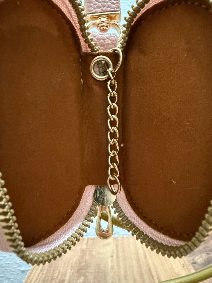 Pembe Hello Kitty Fermuarlı Anahtarlık - Görsel 4