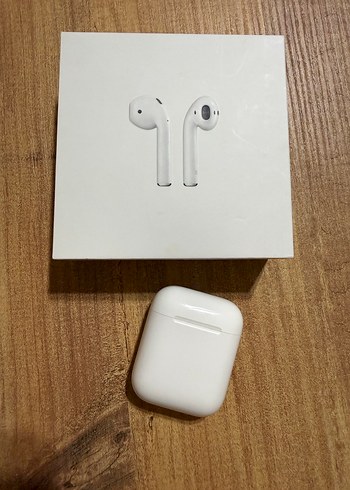 Apple Airpods 1/2 Beyaz Kablosuz Kulaklık ve Şarj Kutusu - Görsel 3