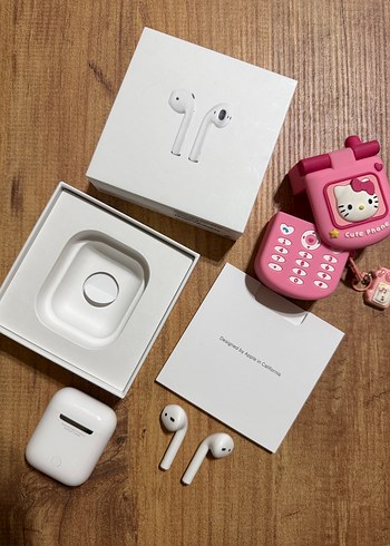 Apple Airpods 1/2 Beyaz Kablosuz Kulaklık ve Şarj Kutusu - Görsel 7