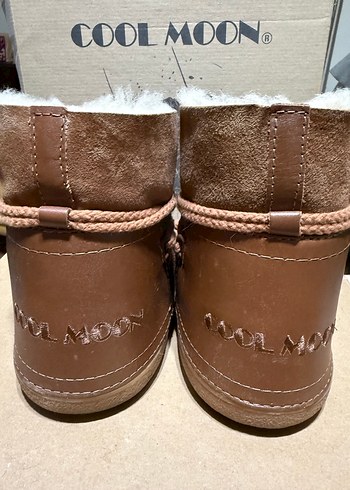 Kahverengi Süet Kürklü Kadın Dolgu Topuk Bot Cool Moon - Görsel 3