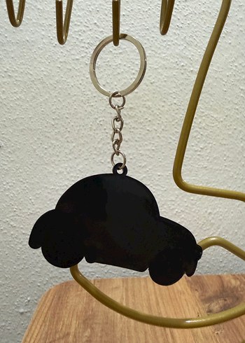 Pembe Bohem Araba Anahtarlık Zinciri - Görsel 3