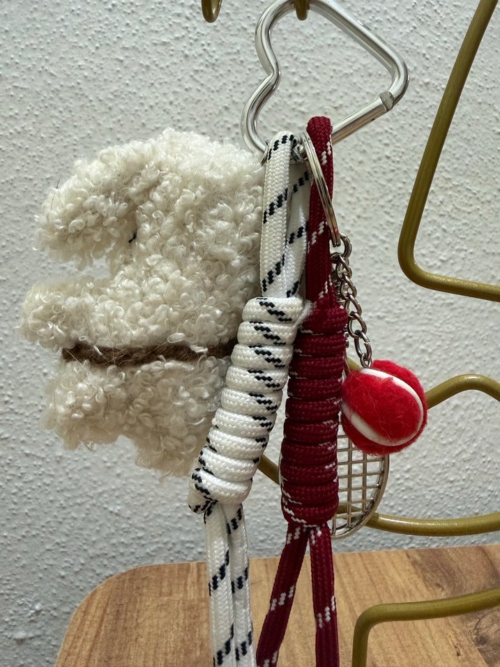 Püsküllü Bohem Kadın Anahtarlık - Görsel 3