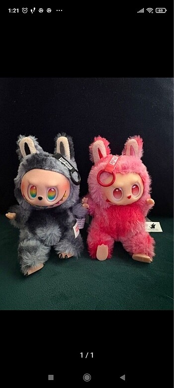 YENİ LABUBA PELUŞ ANAHTARLIK