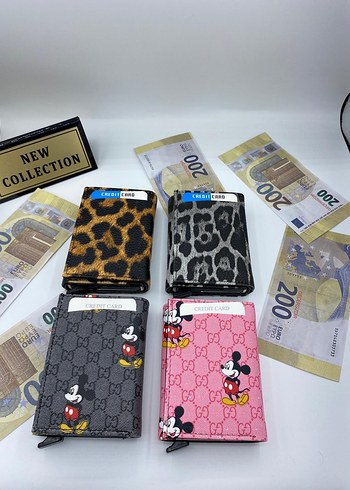 Siyah Baskılı Erkek Cüzdanları - Trendy İş Stili - Görsel 15