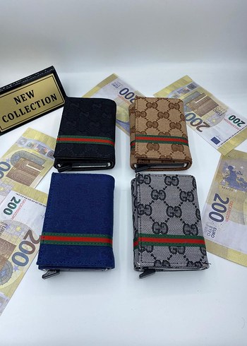 Siyah Baskılı Erkek Cüzdanları - Trendy İş Stili - Görsel 10