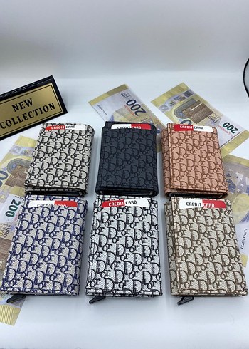 Siyah Baskılı Erkek Cüzdanları - Trendy İş Stili - Görsel 6