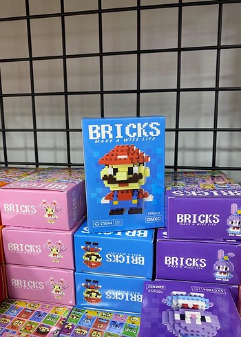 153 Parça Siyah Lego Karakter Seti - Görsel 14