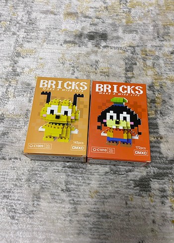 153 Parça Siyah Lego Karakter Seti - Görsel 10