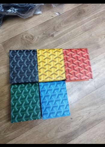 Çok Renkli erkek goyard cüzdan - Görsel 2