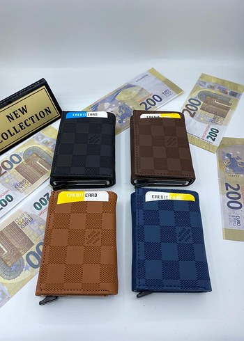 Siyah Baskılı Erkek Cüzdanları - Marka Seçenekleri - Görsel 8