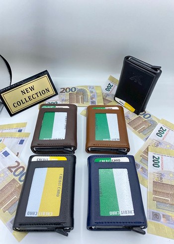 Siyah Baskılı Erkek Cüzdanları - Marka Seçenekleri - Görsel 3