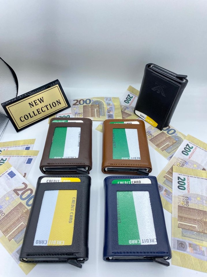 Siyah Baskılı Erkek Cüzdanları - Marka Seçenekleri - Görsel 3