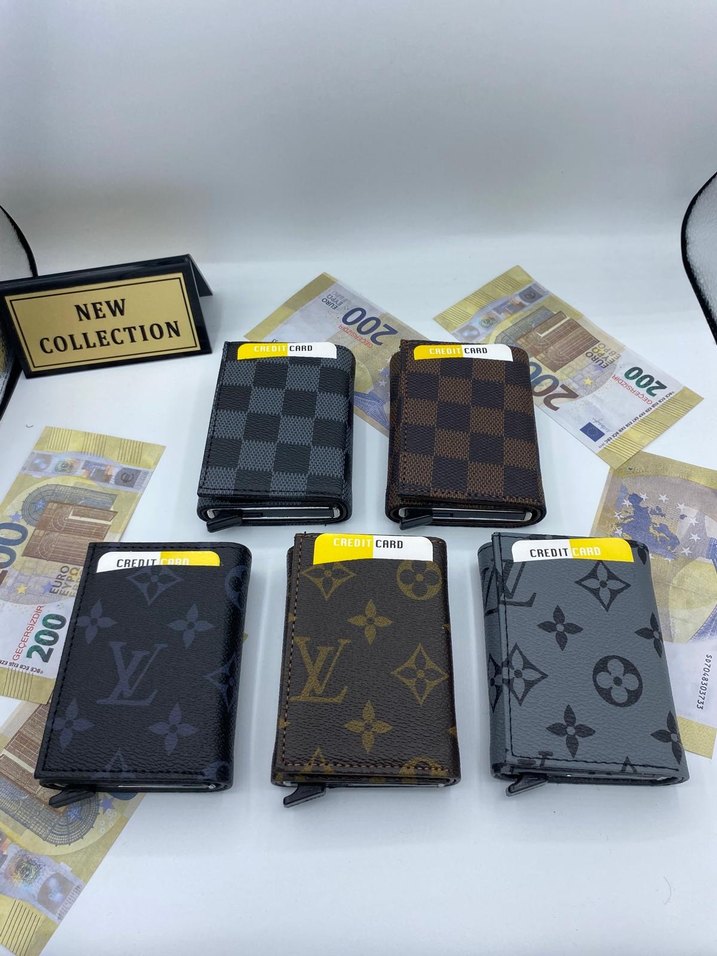 Siyah Baskılı Erkek Cüzdanları - Marka Seçenekleri - Görsel 5