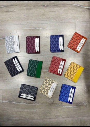 Desenli Çok Renkli Deri Kadın Cüzdan - Görsel 6