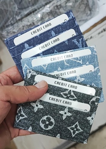 Desenli Çok Renkli Deri Kadın Cüzdan - Görsel 7