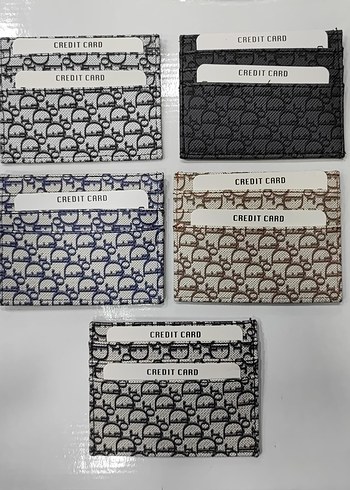 Desenli Çok Renkli Deri Kadın Cüzdan - Görsel 4