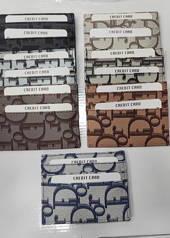 Desenli Çok Renkli Deri Kadın Cüzdan - Görsel 2