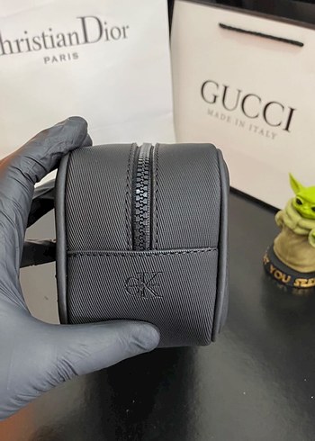 Prada Siyah Fermuarlı Erkek el çantadı - Görsel 4