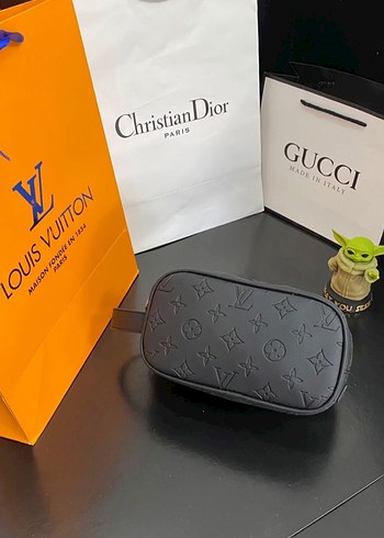 Prada Siyah Fermuarlı Erkek el çantadı - Görsel 7