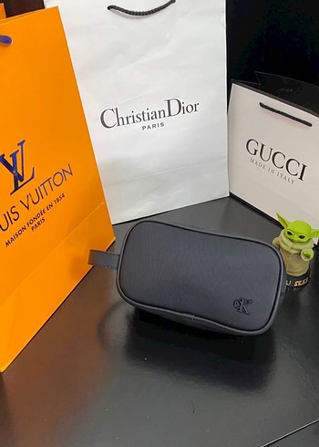 Prada Siyah Fermuarlı Erkek el çantadı - Görsel 3