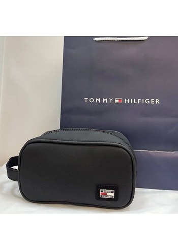 Prada Siyah Fermuarlı Erkek el çantadı - Görsel 2