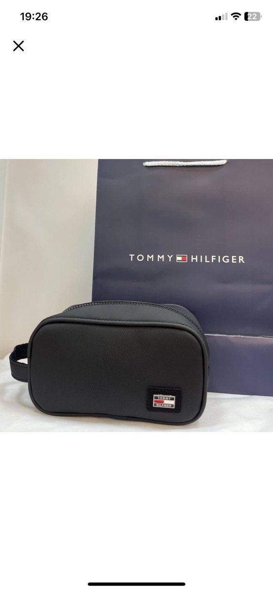 Prada Siyah Fermuarlı Erkek el çantadı - Görsel 2