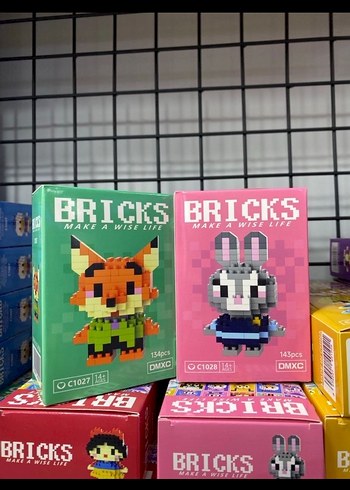 Renkli Lego Oyuncak Arabalar Seti - Görsel 14