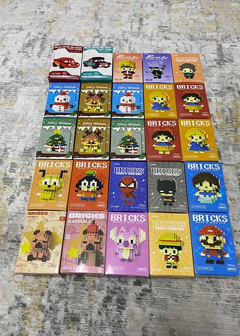 Renkli Lego Oyuncak Arabalar Seti - Görsel 4