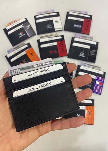 Siyah Erkek Kartlık Velcro Kapaklı - Görsel 11