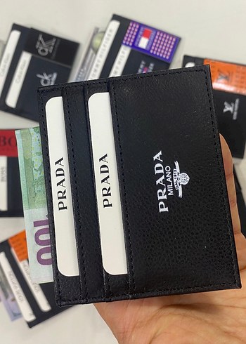 Siyah Erkek Kartlık Velcro Kapaklı - Görsel 16