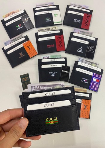 Siyah Erkek Kartlık Velcro Kapaklı - Görsel 13