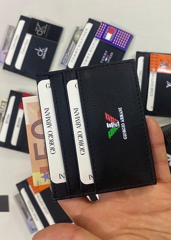 Siyah Erkek Kartlık Velcro Kapaklı - Görsel 19