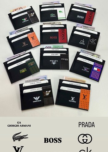 Siyah Erkek Kartlık Velcro Kapaklı - Görsel 2