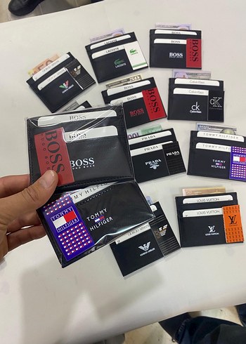 Siyah Erkek Kartlık Velcro Kapaklı - Görsel 6