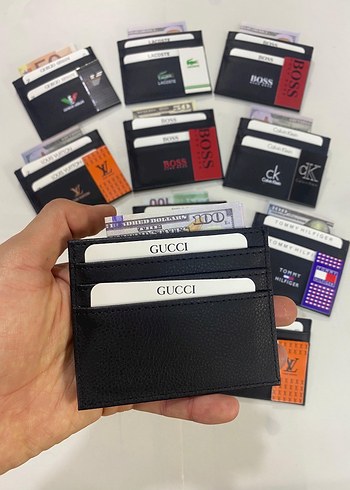 Siyah Erkek Kartlık Velcro Kapaklı - Görsel 12