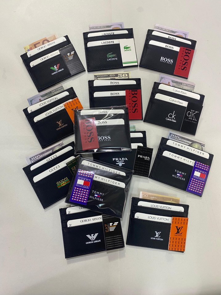 Siyah Erkek Kartlık Velcro Kapaklı - Görsel 4