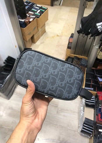 Kahverengi Yılan Desenli Fermuarlı Kadın Çanta - Görsel 10