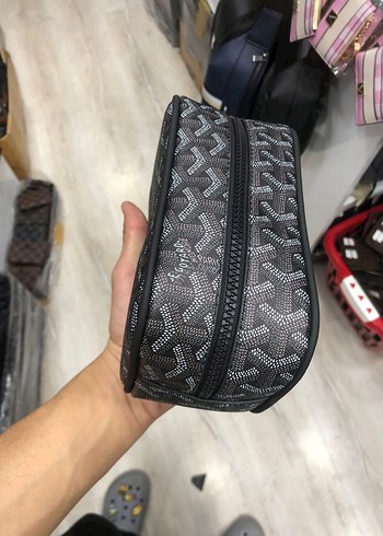 Kahverengi Yılan Desenli Fermuarlı Kadın Çanta - Görsel 14