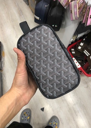 Kahverengi Yılan Desenli Fermuarlı Kadın Çanta - Görsel 13