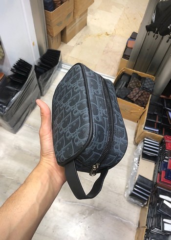 Kahverengi Yılan Desenli Fermuarlı Kadın Çanta - Görsel 8