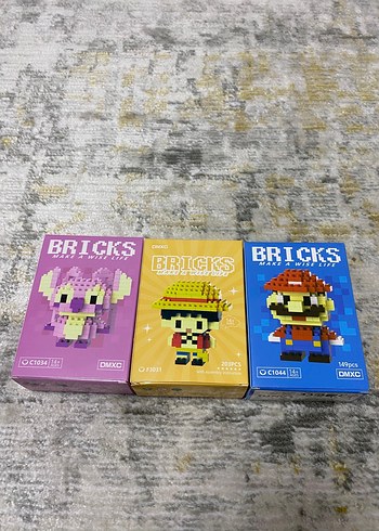 153 Parça Siyah Lego Blokları - Görsel 6