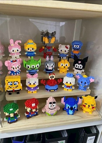 153 Parça Siyah Lego Blokları - Görsel 9