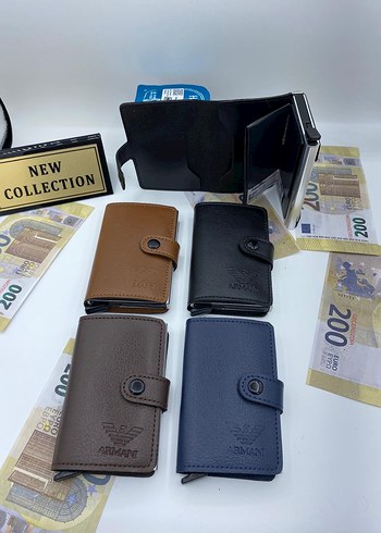 Çok Renkli Erkek Cüzdanı - İş Tarzı - Görsel 12