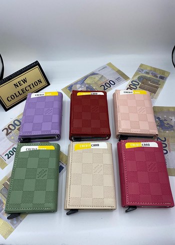 Çok Renkli Erkek Cüzdanı - İş Tarzı - Görsel 14