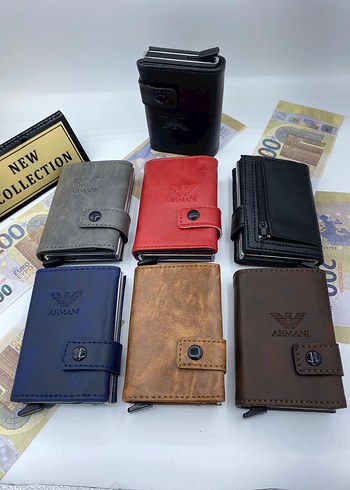 Çok Renkli Erkek Cüzdanı - İş Tarzı - Görsel 13