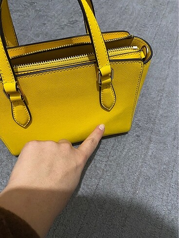Beden sarı Renk Tory Burch orijinal çanta