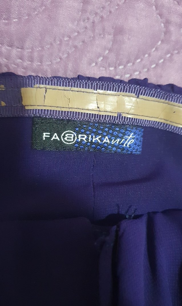 mor Straplez Uzun Abiye Elbise - Görsel 4