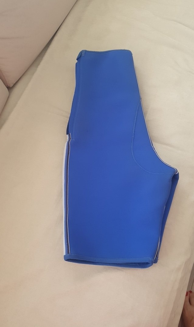 Erkek Mavi Kısa Sıkı Yüzme Şortu - Görsel 2