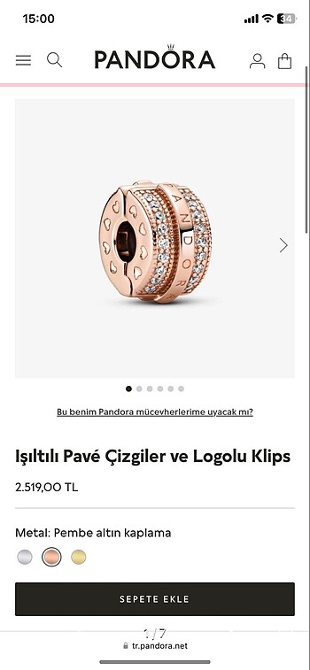 Pandora klips
